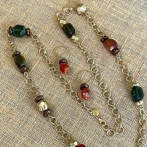 Jones New York necklace and earrings